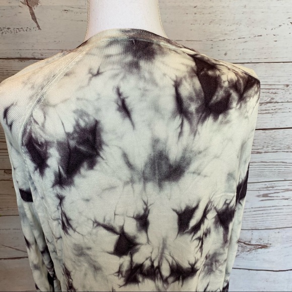 Sweet Romeo Tie Dye Jersey Open Drape Cardigan NWT - Picture 12 of 15